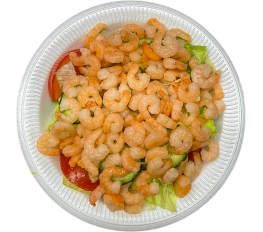 Salat Scampi   